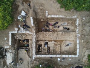 Teaching excavation in ancient Tiberias