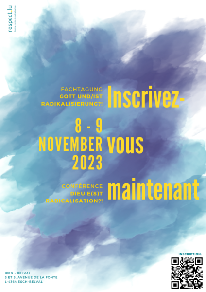 Colloque : «Dieu e(s)t radicalisation ?!»