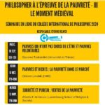 Séminaire en ligne du Collège International de Philosophie 2024