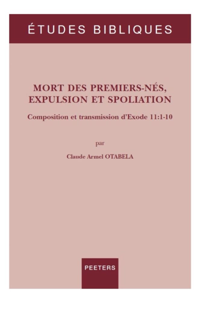 Mort des premiers-nés, expulsion et spoliation